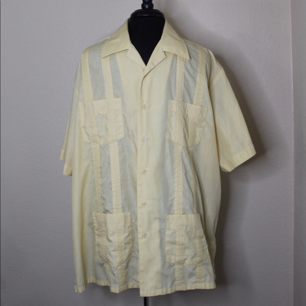 Vintage Haband Guayabera 👕